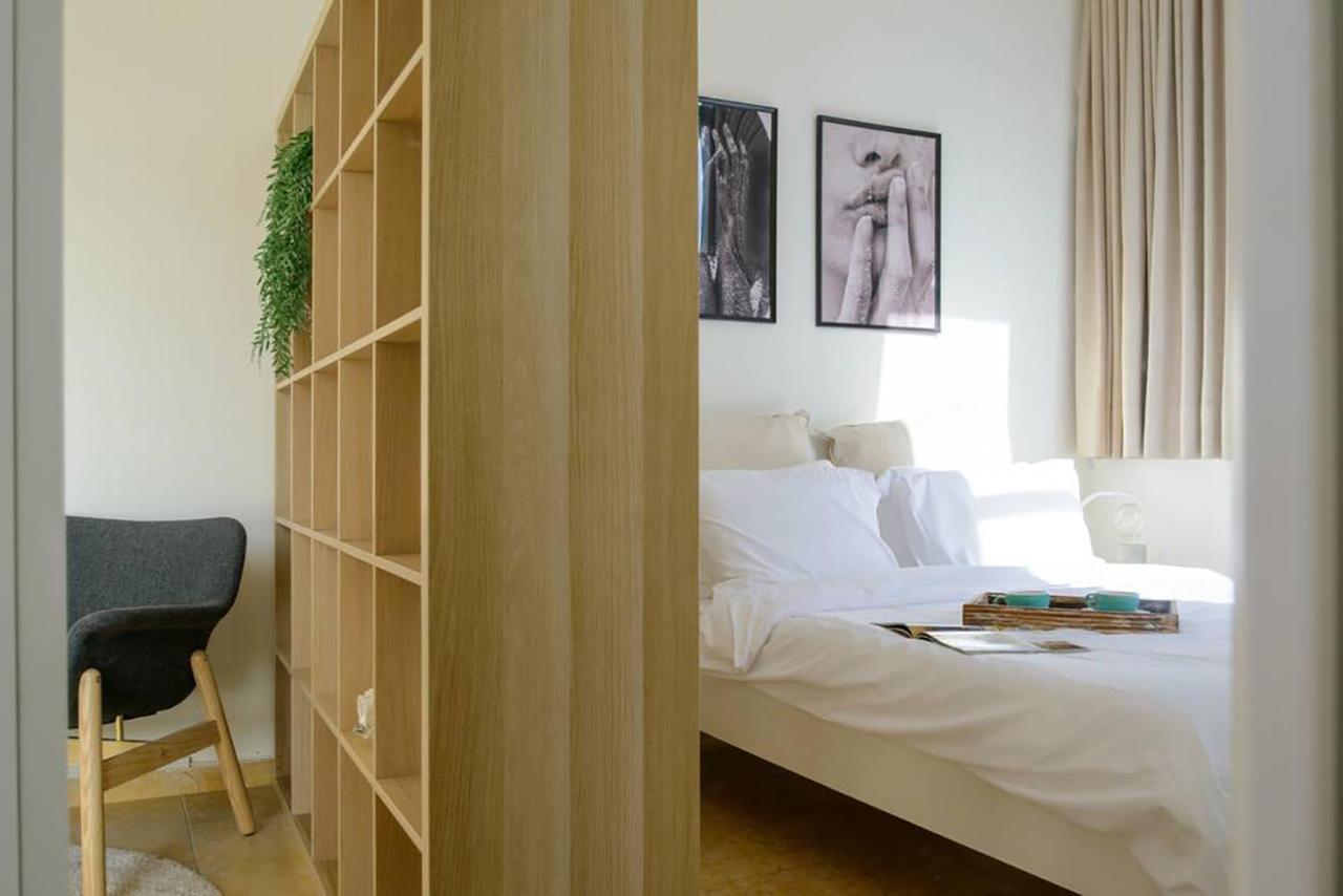 Bright And Spacious Loft By The Sea With Bomb Shelter Tel-Aviv Kültér fotó